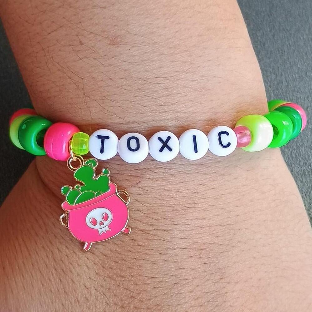 Kandi Toxic Charm Bracelet